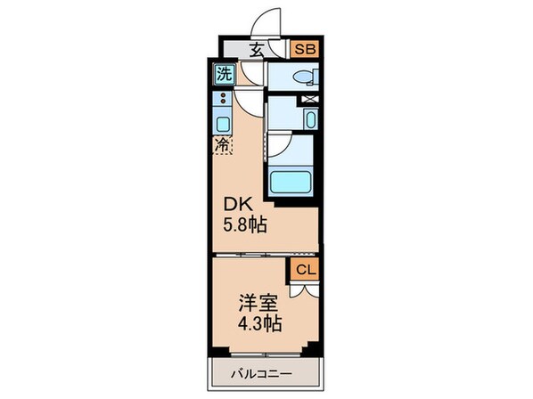 仮）大田区蒲田本町1丁目ﾏﾝｼｮﾝの物件間取画像